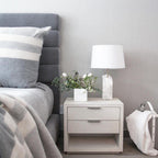 Raw Alabaster Table Lamp - Vakkerlight