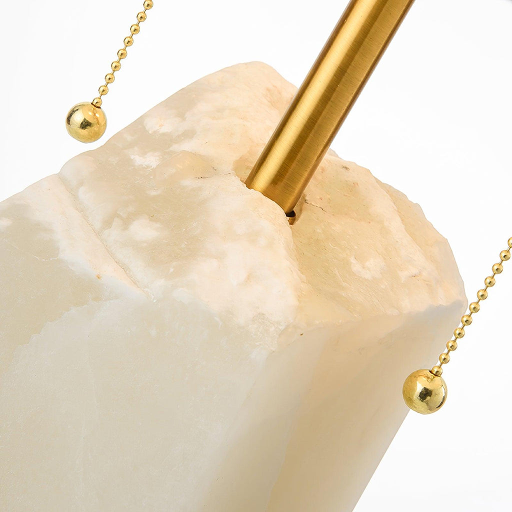 Raw Alabaster Table Lamp - Vakkerlight