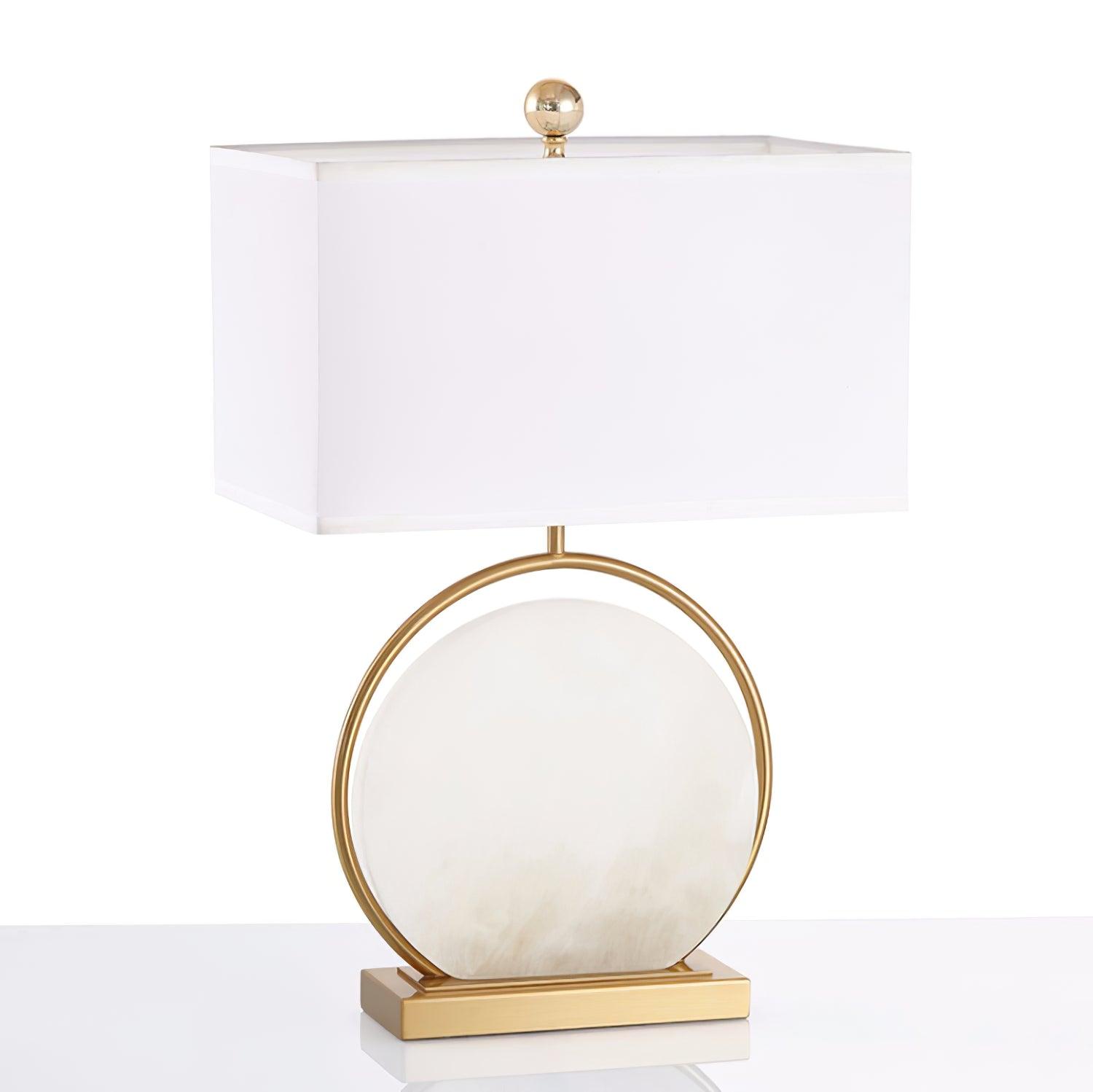 Roma White Marble Table Lamp - Vakkerlight