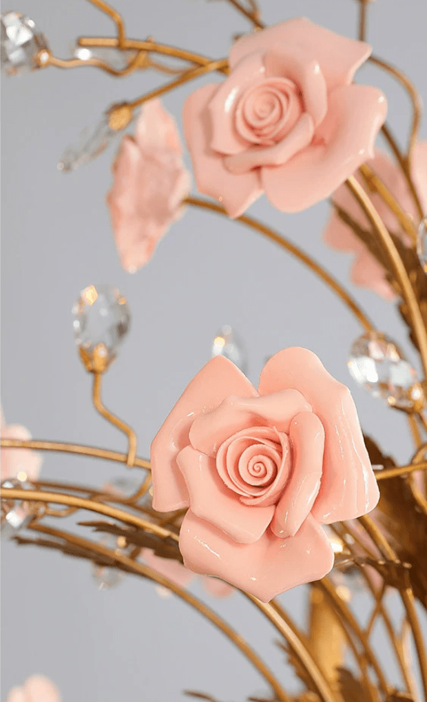 Rose Chandelier - Manorlights