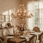 Rose Chandelier - Manorlights