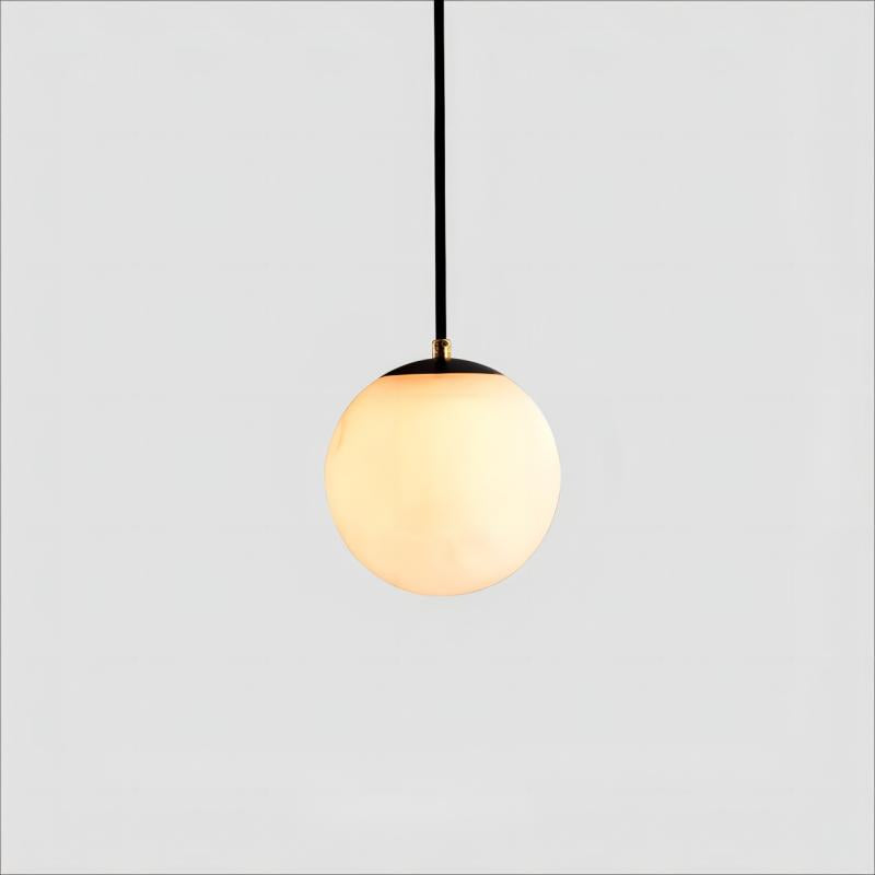 Alabaster Modern Round Ball Chandelier-chandeliers for dining room,chandeliers for stairways,chandeliers for foyer,chandeliers for bedrooms,chandeliers for kitchen,chandeliers for living room-Manorlights