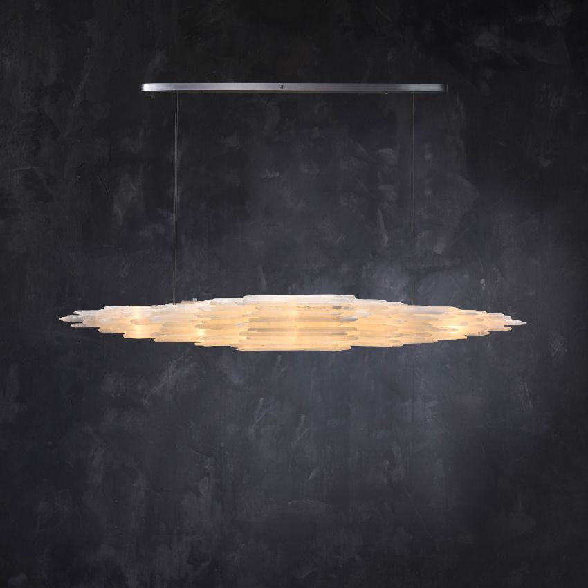 Claire Square Chandelier-Chandelier-Manorlights