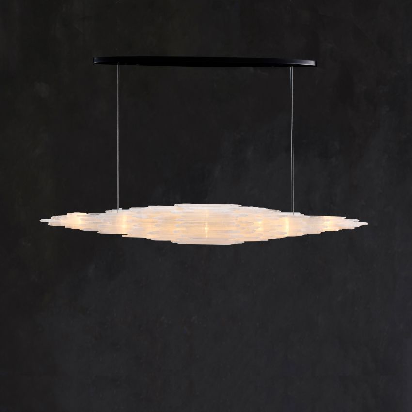 Claire Square Chandelier-Chandelier-Manorlights