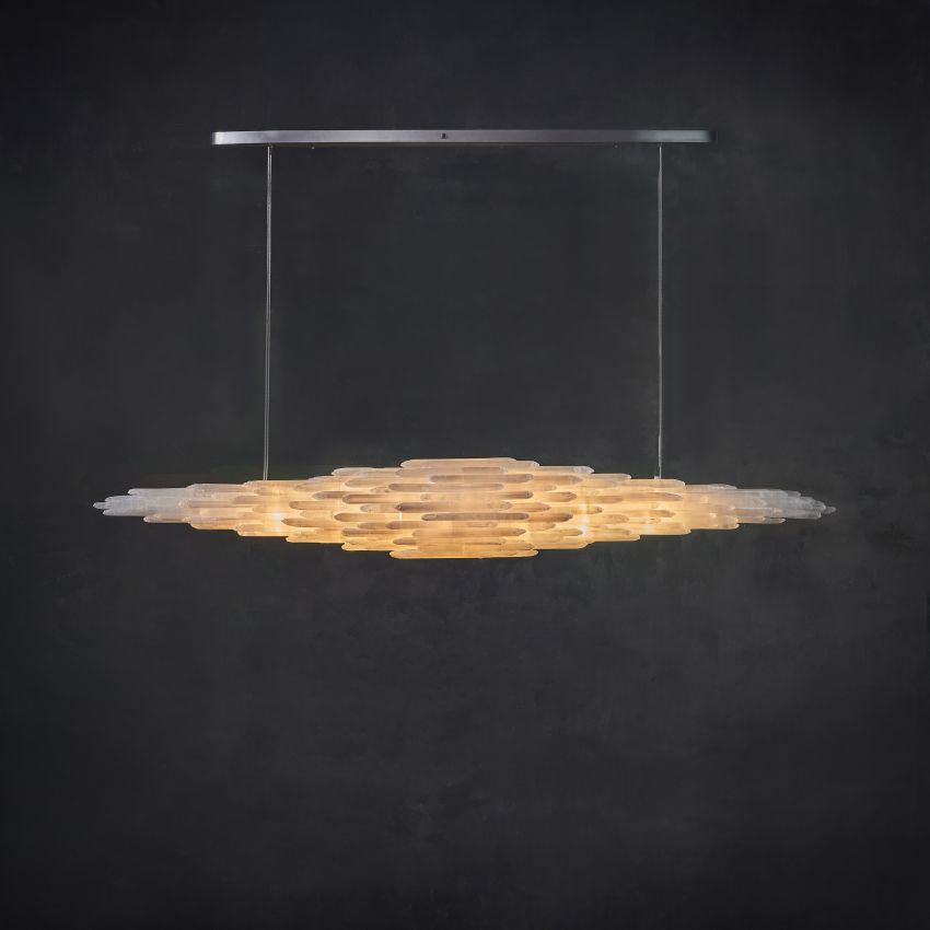 Claire Square Chandelier-Chandelier-Manorlights