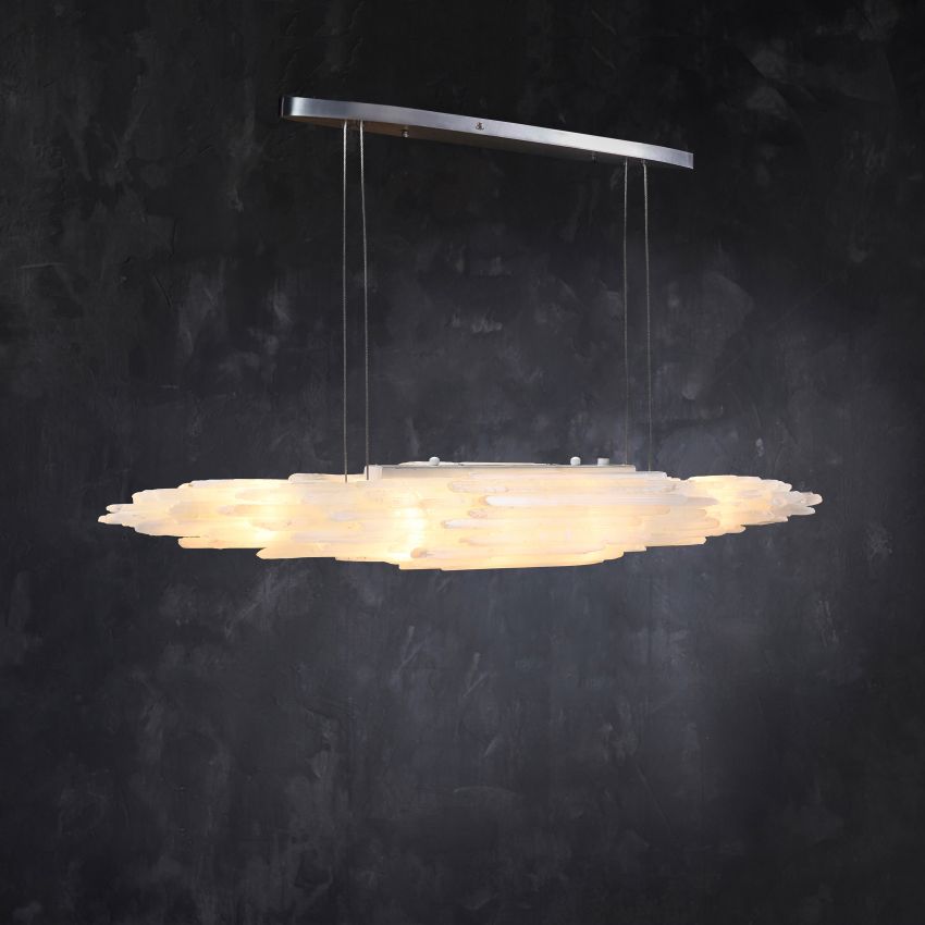 Claire Square Chandelier-Chandelier-Manorlights