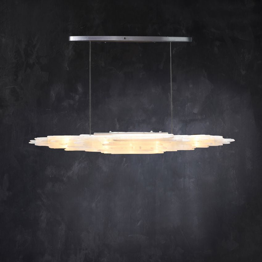 Claire Square Chandelier-Chandelier-Manorlights