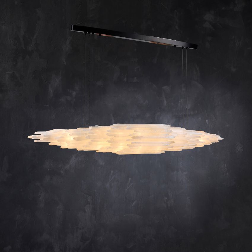 Claire Square Chandelier-Chandelier-Manorlights