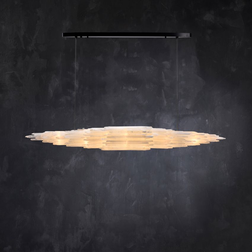 Claire Square Chandelier-Chandelier-Manorlights