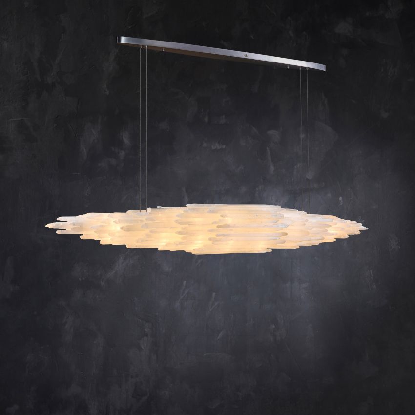 Claire Square Chandelier-Chandelier-Manorlights