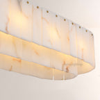 Sawyer Alabaster Rectangle Chandelier 40 54-Chandelier-Manorlights