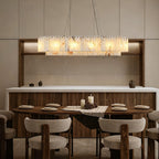 Sawyer Alabaster Rectangle Chandelier 40 54-Chandelier-Manorlights
