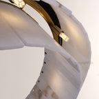Sawyer Alabaster Rectangle Chandelier 40 54-Chandelier-Manorlights