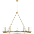 Shiloh Ring Chandelier-Chandelier-Manorlights