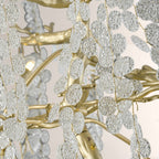 Shiro Noda Crystal Tree Branch Chandelier 95-Chandelier-Manorlights