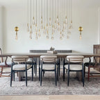 Solitaire Linear Chandelier 37'' 50'' 70'' 87" 120"W-Chandelier-Manorlights