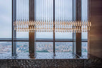 Solitaire Linear Chandelier 37'' 50'' 70'' 87" 120"W-Chandelier-Manorlights