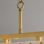 Premium Solstice Bar Alabaster Chandelier-Chandelier-Manorlights