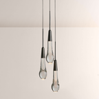 Soltaire Single Light / 3-light Pendant-Pendant-Manorlights