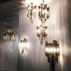 Stream Chain Chandelier-Chandelier-Manorlights