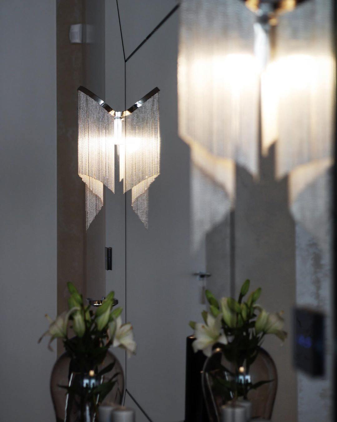 Stream Chain Chandelier-Chandelier-Manorlights