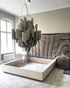Stream Chain Chandelier-Chandelier-Manorlights