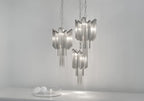 Stream Chain Chandelier-Chandelier-Manorlights