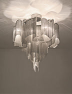 Stream Chain Chandelier-Chandelier-Manorlights