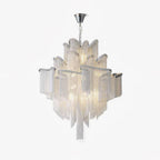 Stream Chain Chandelier-Chandelier-Manorlights