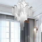 Stream Chain Chandelier-Chandelier-Manorlights