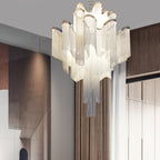 Stream Chain Chandelier-Chandelier-Manorlights