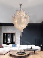 Stream Chain Chandelier-Chandelier-Manorlights