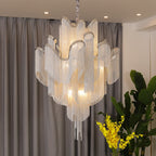 Stream Chain Chandelier-Chandelier-Manorlights
