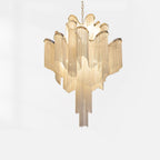 Stream Chain Chandelier-Chandelier-Manorlights
