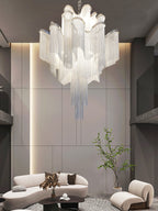 Stream Chain Chandelier-Chandelier-Manorlights
