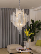 Stream Chain Chandelier-Chandelier-Manorlights