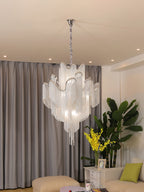 Stream Chain Chandelier-Chandelier-Manorlights