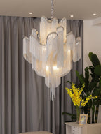 Stream Chain Chandelier-Chandelier-Manorlights
