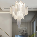 Stream Chain Chandelier-Chandelier-Manorlights