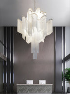 Stream Chain Chandelier-Chandelier-Manorlights