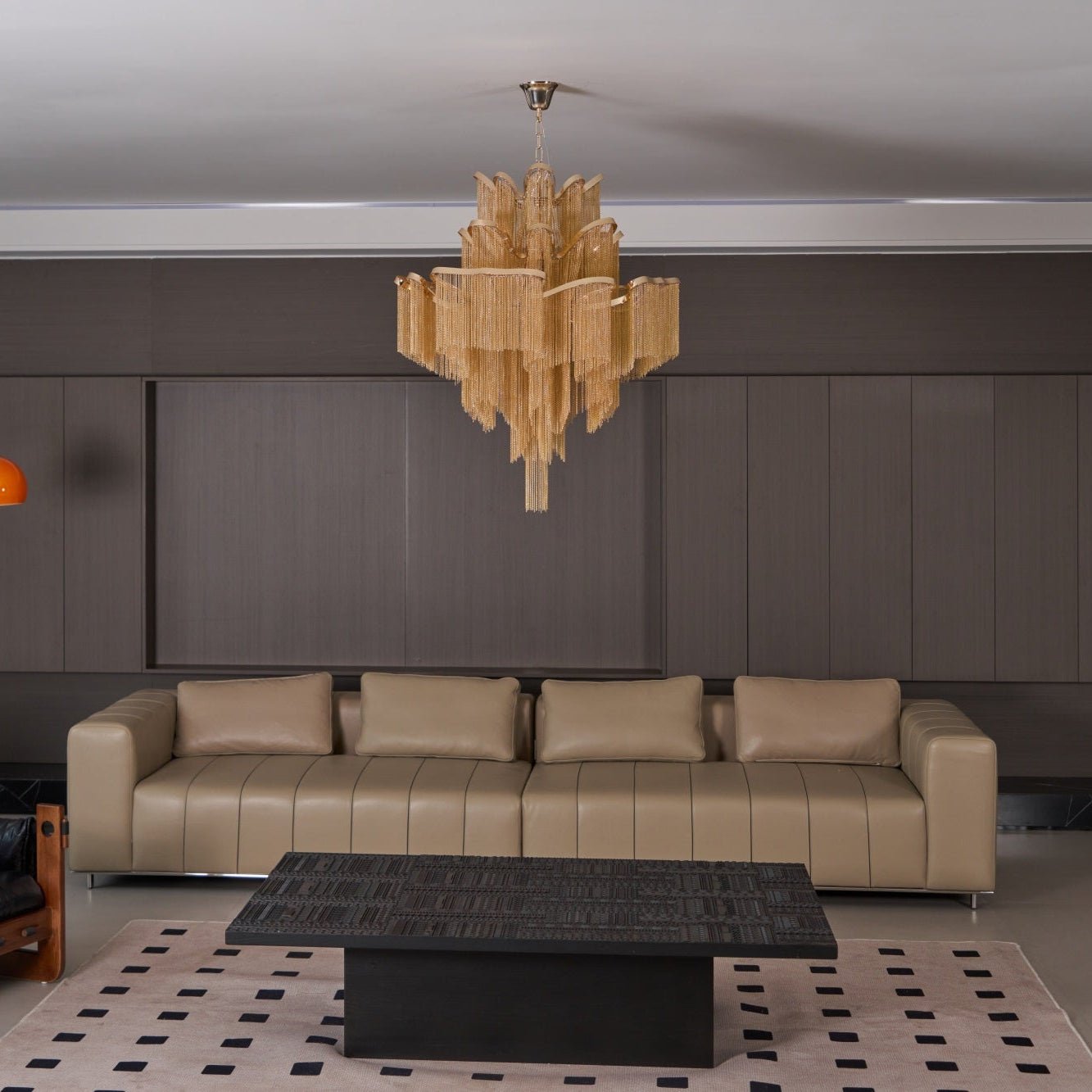 Stream Chain Chandelier-Chandelier-Manorlights