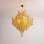 Stream Chain Chandelier-Chandelier-Manorlights