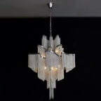 Stream Chain Chandelier-Chandelier-Manorlights