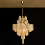 Stream Chain Chandelier-Chandelier-Manorlights