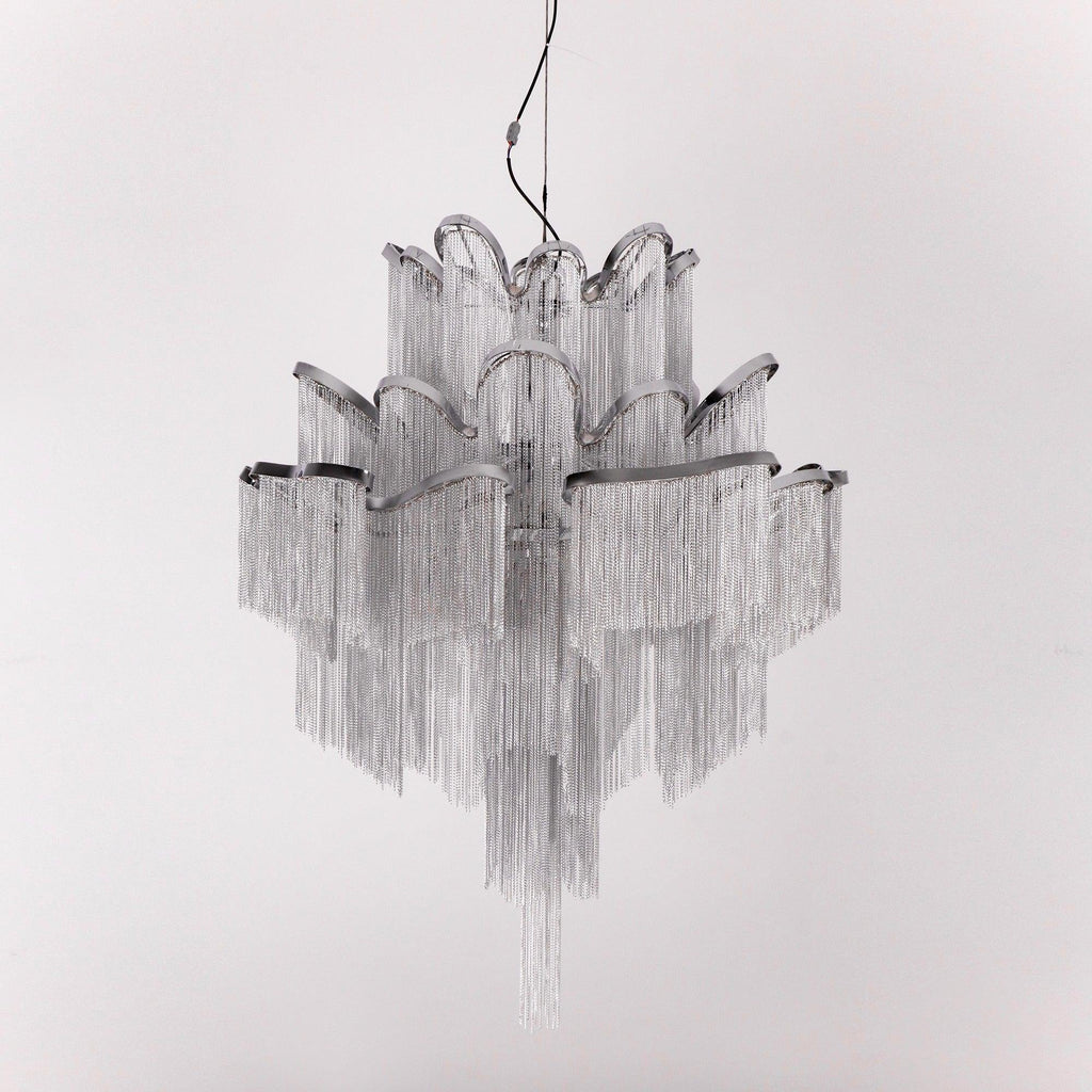 Stream Chain Chandelier-Chandelier-Manorlights
