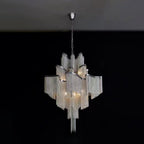 Stream Chain Chandelier-Chandelier-Manorlights