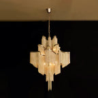 Stream Chain Chandelier-Chandelier-Manorlights