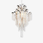 Stream Chain Chandelier-Chandelier-Manorlights