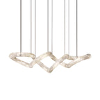 Streamlined Alabaster Pendant Lamp by Manor Lights