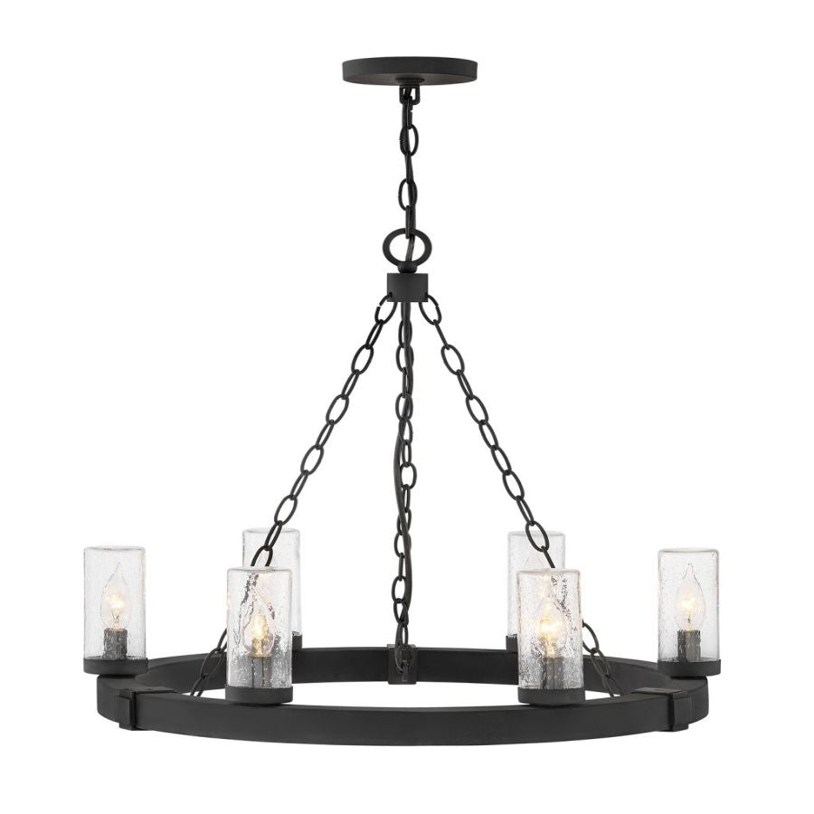 Tanner Round Chandelier-Chandelier-Manorlights